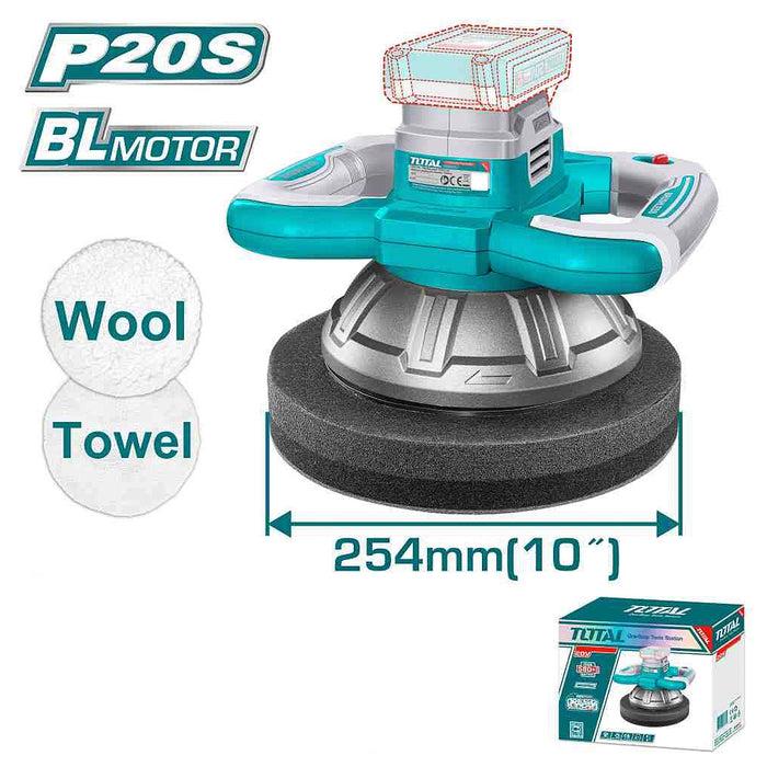 MÁY ĐÁNH BÓNG KHÔNG CHỔI THAN DÙNG PIN 20V (KHÔNG KÈM PIN &amp; SẠC) TOTAL TOPLI202548 - HÀNG CHÍNH HÃNG