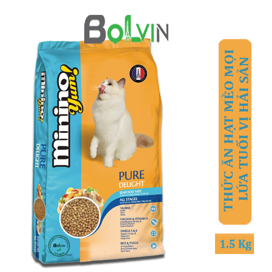 Thức ăn cho mèo Minino Yum 1,5kg