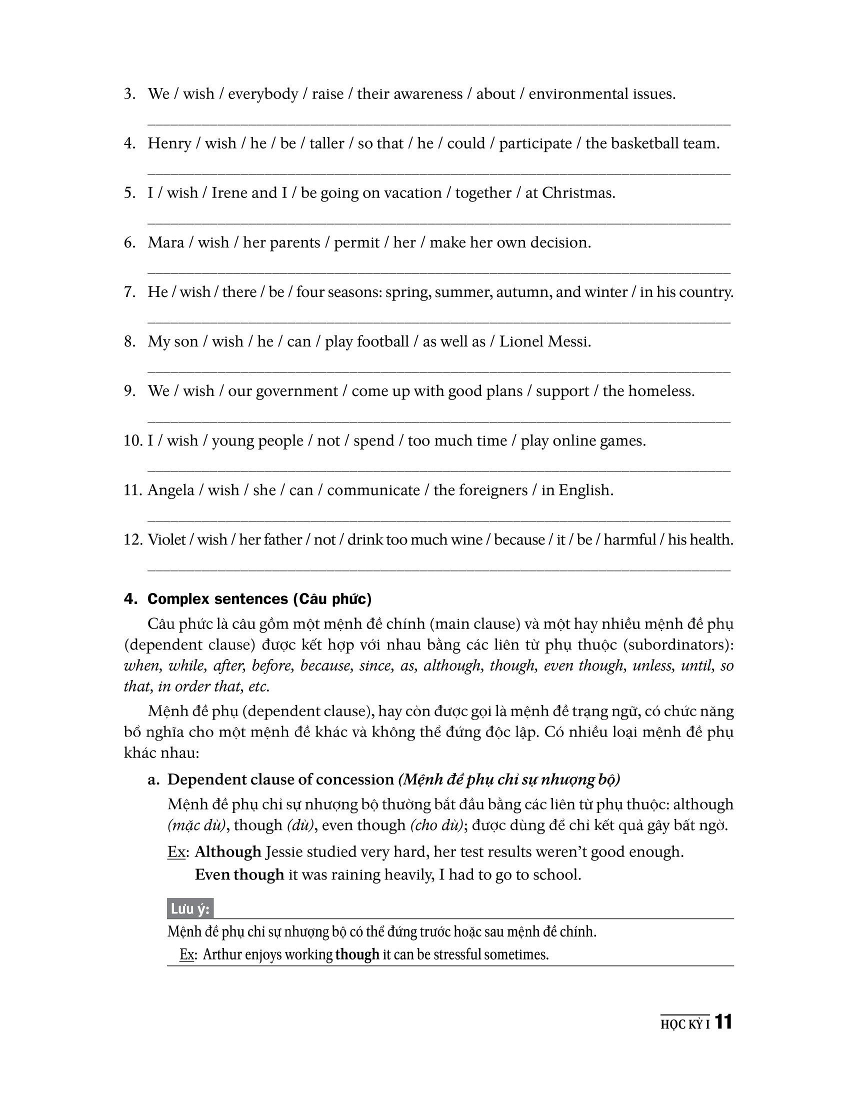 Bộ Đề Kiểm Tra Tiếng Anh 9 (Chương Trình Thí Điểm)