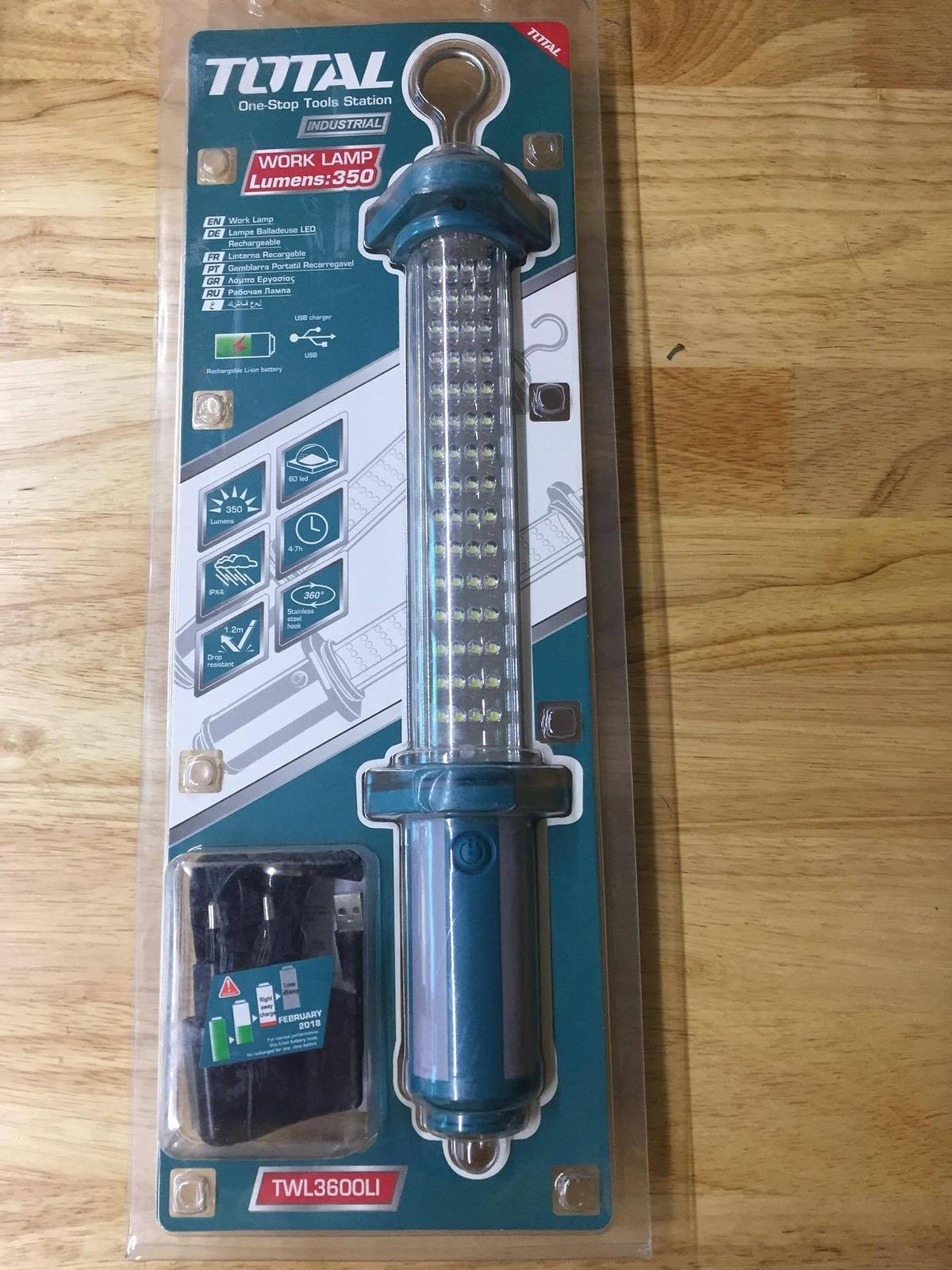 ĐÈN LÀM VIỆC TOTAL TWL3600LI - HÀNG CHÍNH HÃNG