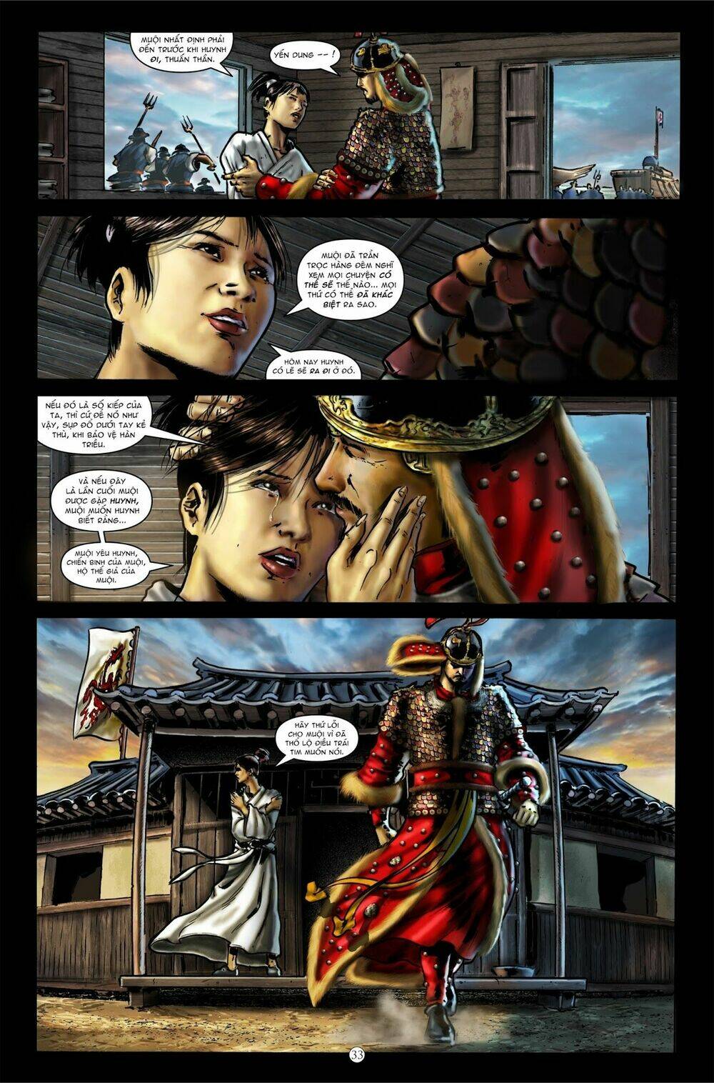 vĩ thuấn thuần: chiến binh và hộ thế giả | yi soon shin: warrior and defender chapter 4 39
