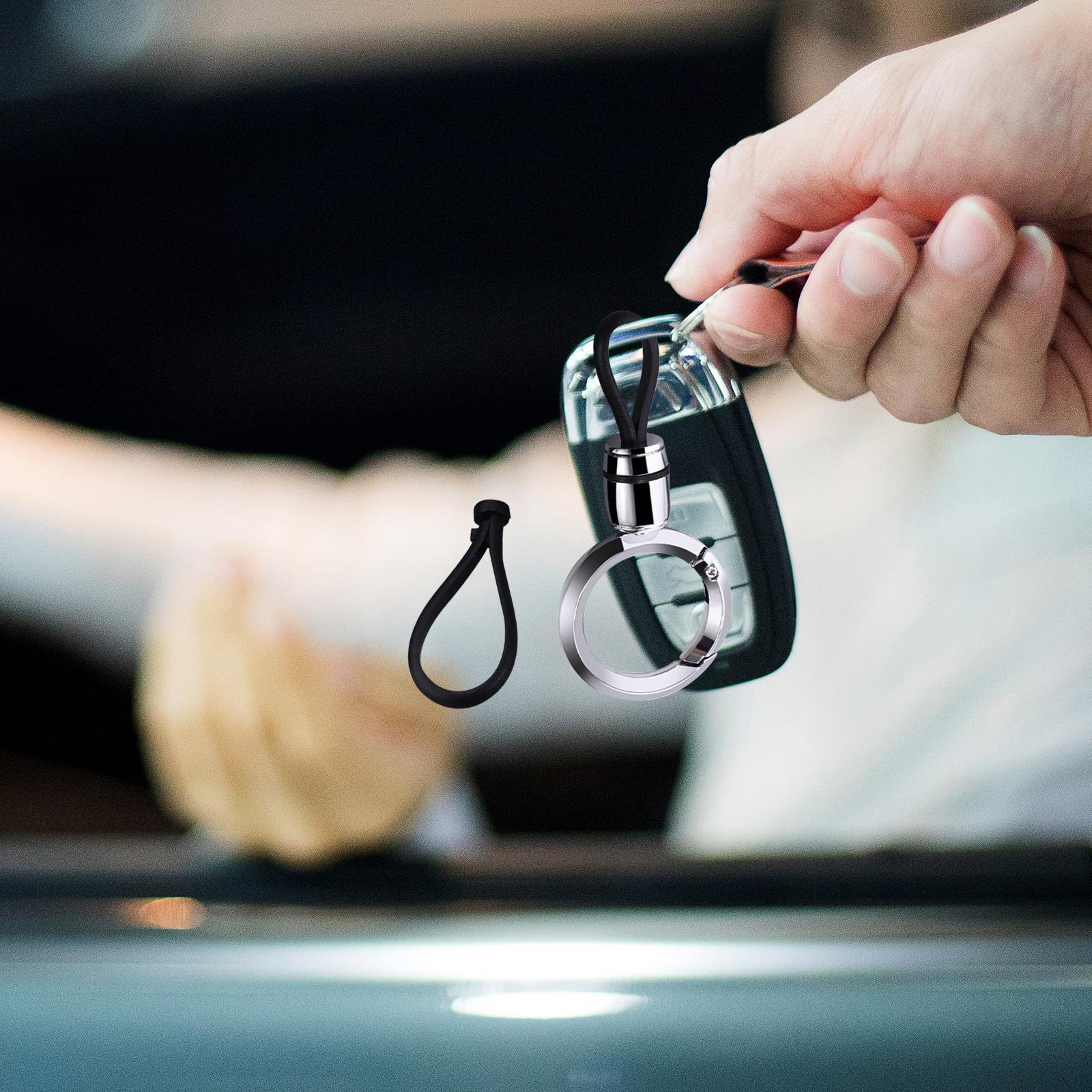 Car Keys Keychain Metal Keyring for Camping Hiking Travailing Men Women