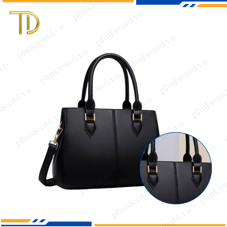 Khoen vuông gắn túi xách, Khoen chữ nhật gắn túi xách 19mm công nghệ mạ điện độ bền 5-8 năm