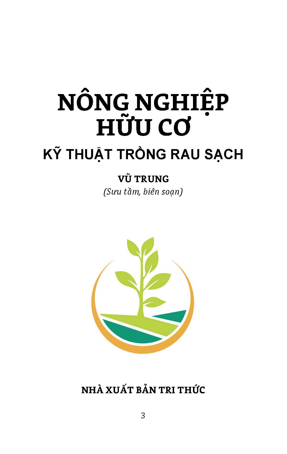 Nông Nghiệp Hữu Cơ - Kỹ Thuật Trồng Rau Sạch