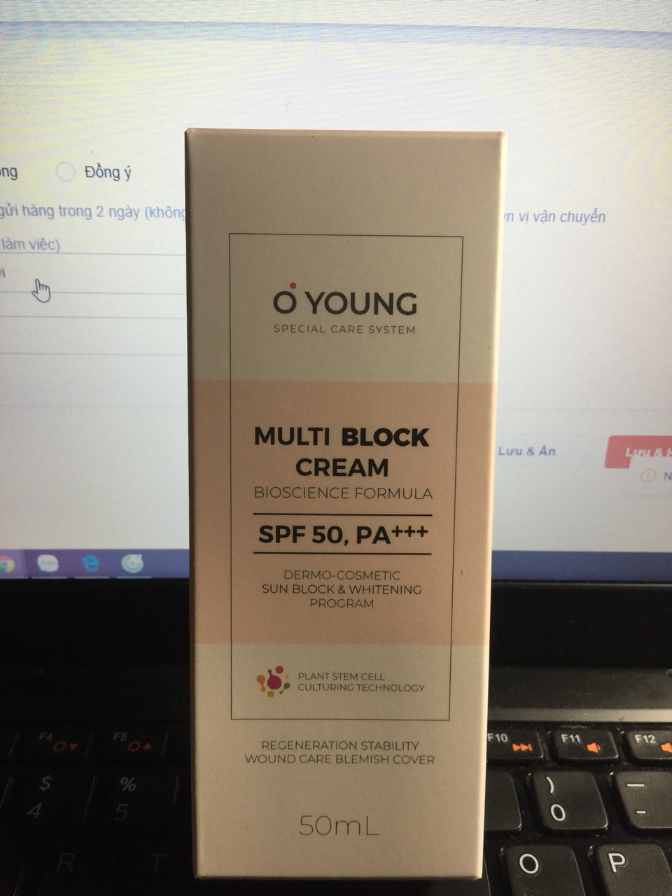 KEM CHỐNG NẮNG OYOUNG MULTIBOCK CREAM (Mẫu Mới)