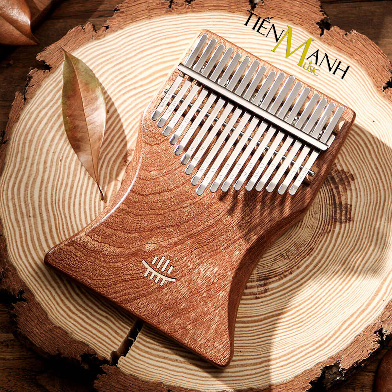 Đàn Kalimba 17 Phím Hluru KB-RW và KB-SA (Gỗ Rosewood, Sapele) Hàng Chính Hãng - Kèm Móng Gẩy DreamMaker