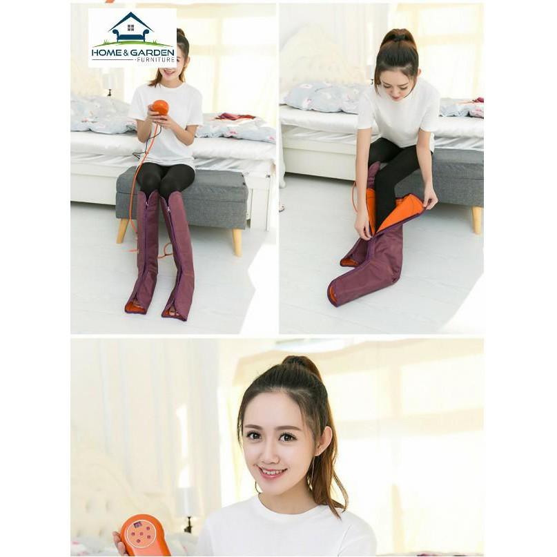 Máy massage thon gọn đùi và chân hoặc các bộ phận khác, nén khí lưu thông máu Home and Garden... Hàng mới !!!