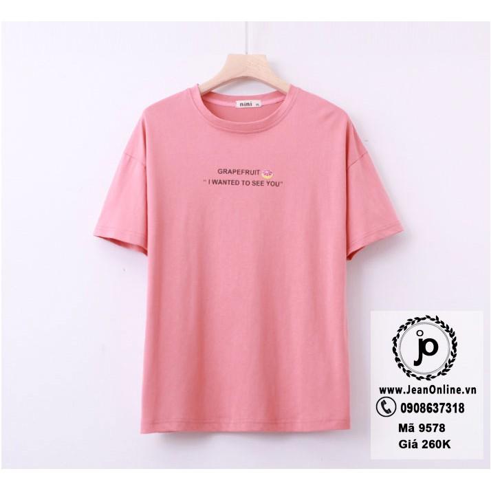 Áo thun họa tiết trái cây bigsize nữ