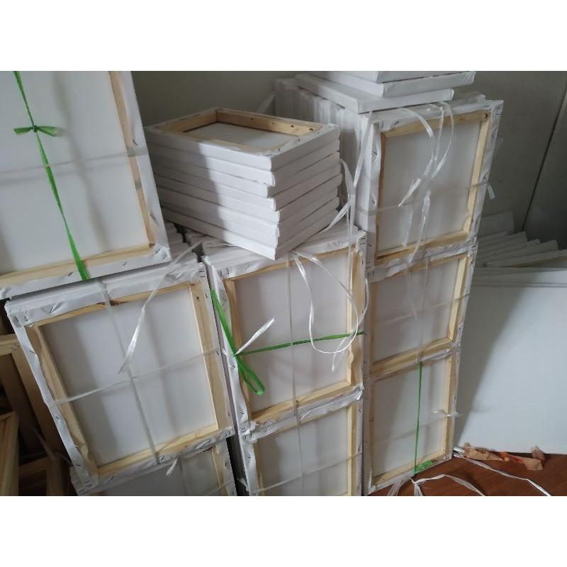 Combo 10 toan 20x20 căng sẵn để vẽ tranh