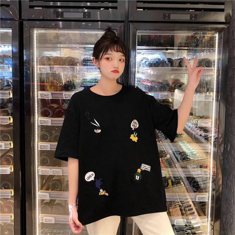 Áo Thun Tay Lỡ Unisex Freesize từ 40-70kg