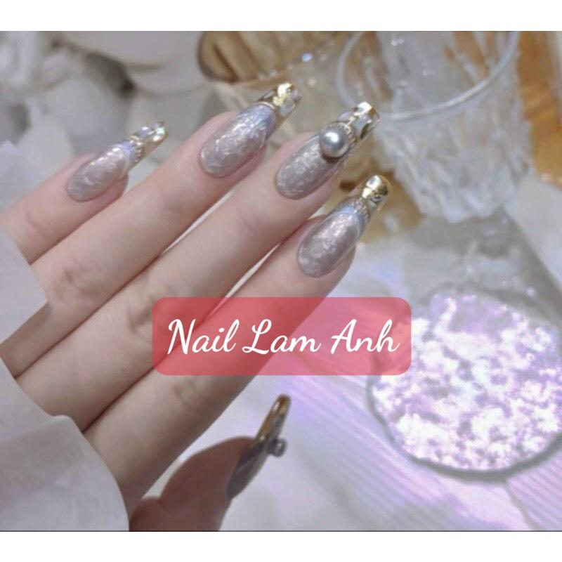 Gel vẽ móng ánh trai màu vàng/ bạc 10ml