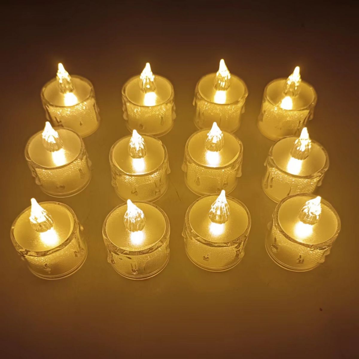 Đèn Ngủ Để Bàn Hình Nến Màu Vàng Siêu Xinh