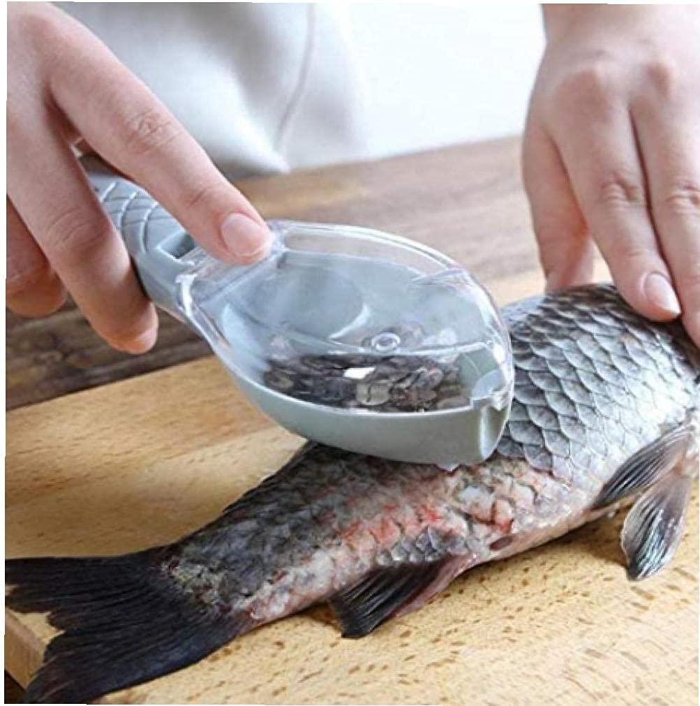 2 chiếc máy bào vảy cá, dụng cụ cạo vảy cá bằng nhựa dụng cụ tẩy cặn dao cạo vảy