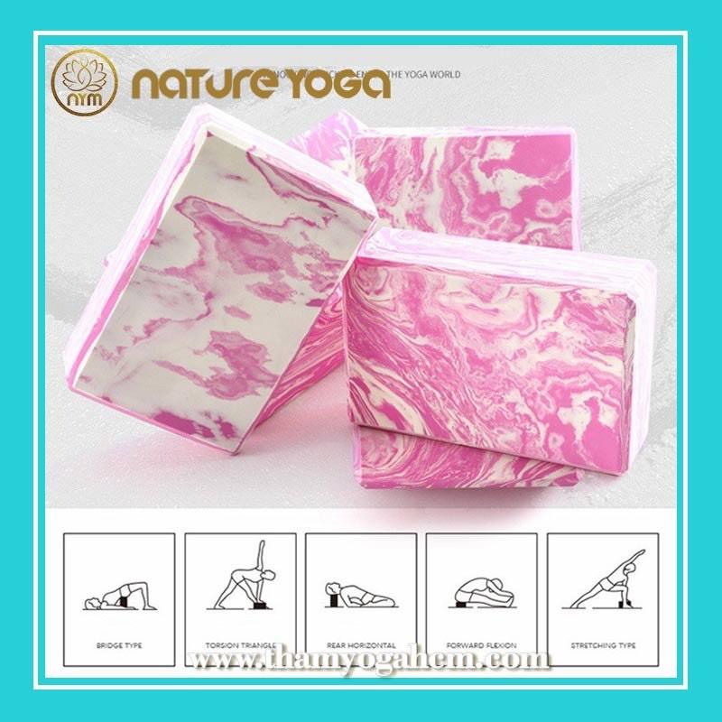 Gạch Yoga Màu loang 7,5cm họa Tiết chuẩn đẹp