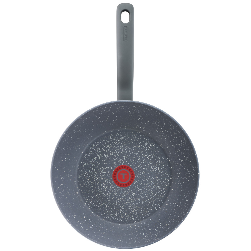 Bộ 2 chảo chống dính đáy từ vân đá Tefal Cook Healthy dùng cho mọi loại bếp - Hàng chính hãng