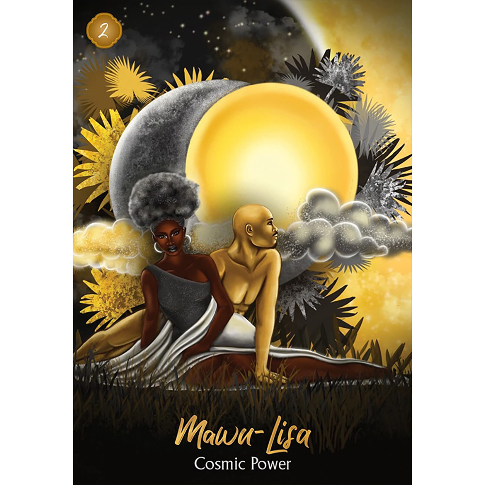 Bộ Bài African Goddess Rising Oracle 44 Lá