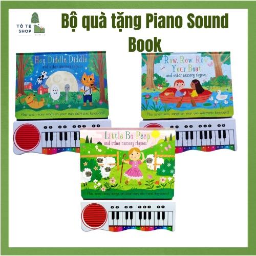 Đàn piano cho bé, sách âm thanh Piano sound book, bộ quà tặng cực hay, cực bổ ích dành cho bé.