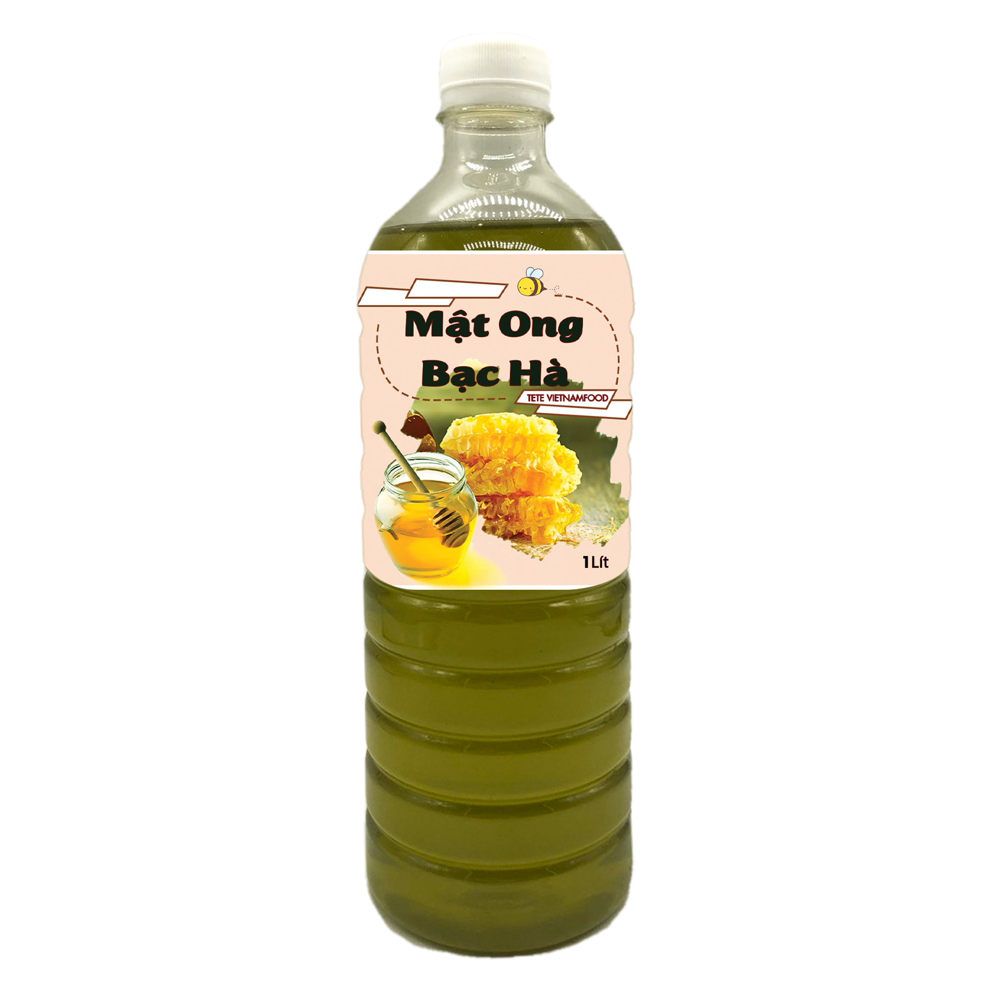 Mật Ong Rừng Hoa Bạc Hà Daklak TETE 1 LÍT