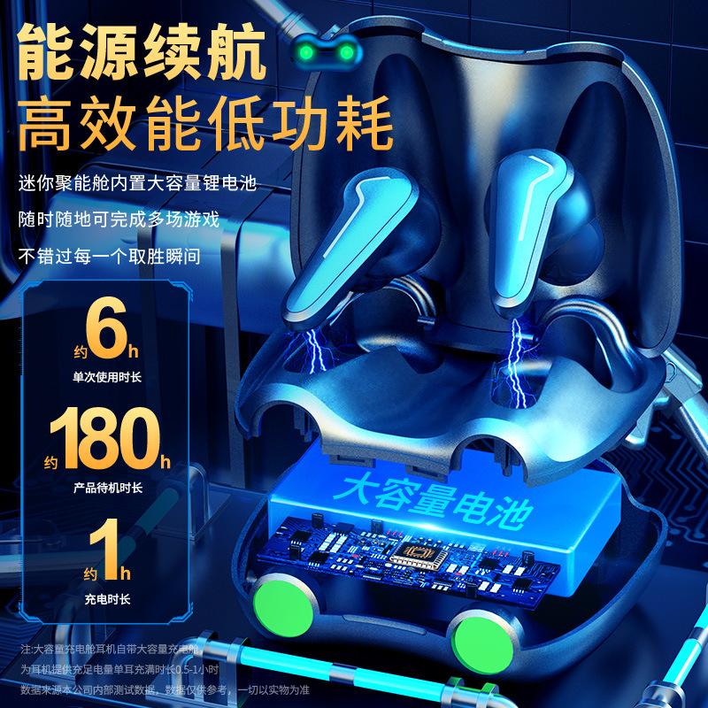 Phong cách mới nhất tiêu chuẩn chính thức của năm sạc tai nghe Bluetooth trong tai