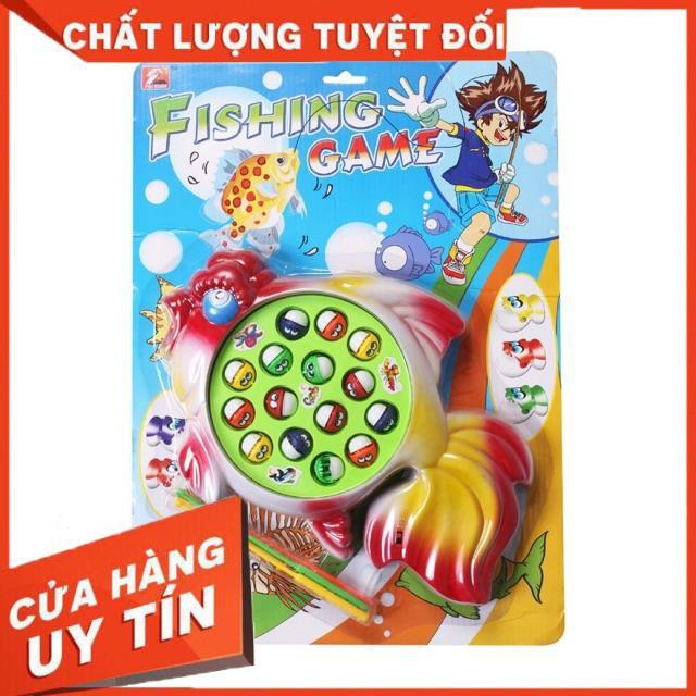 Đồ chơi hồ câu cá vàng chạy pin cho bé
