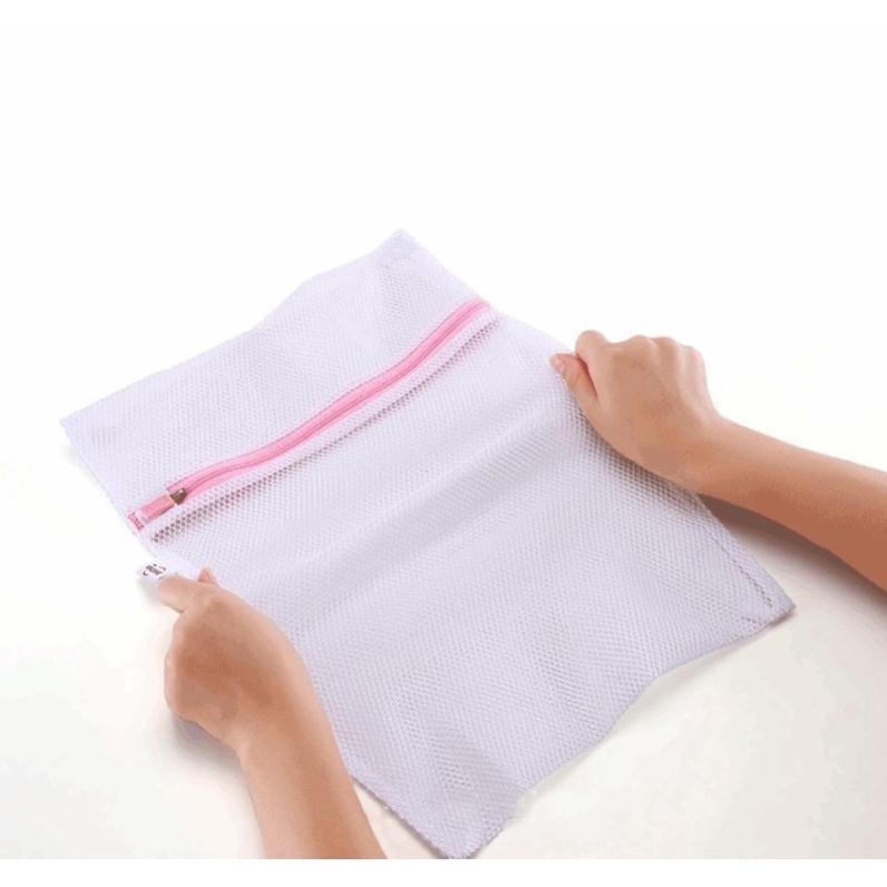Túi giặt đồ túi lưới giặt đồ lót dùng trong máy giặt có khoá kéo tiện lợi