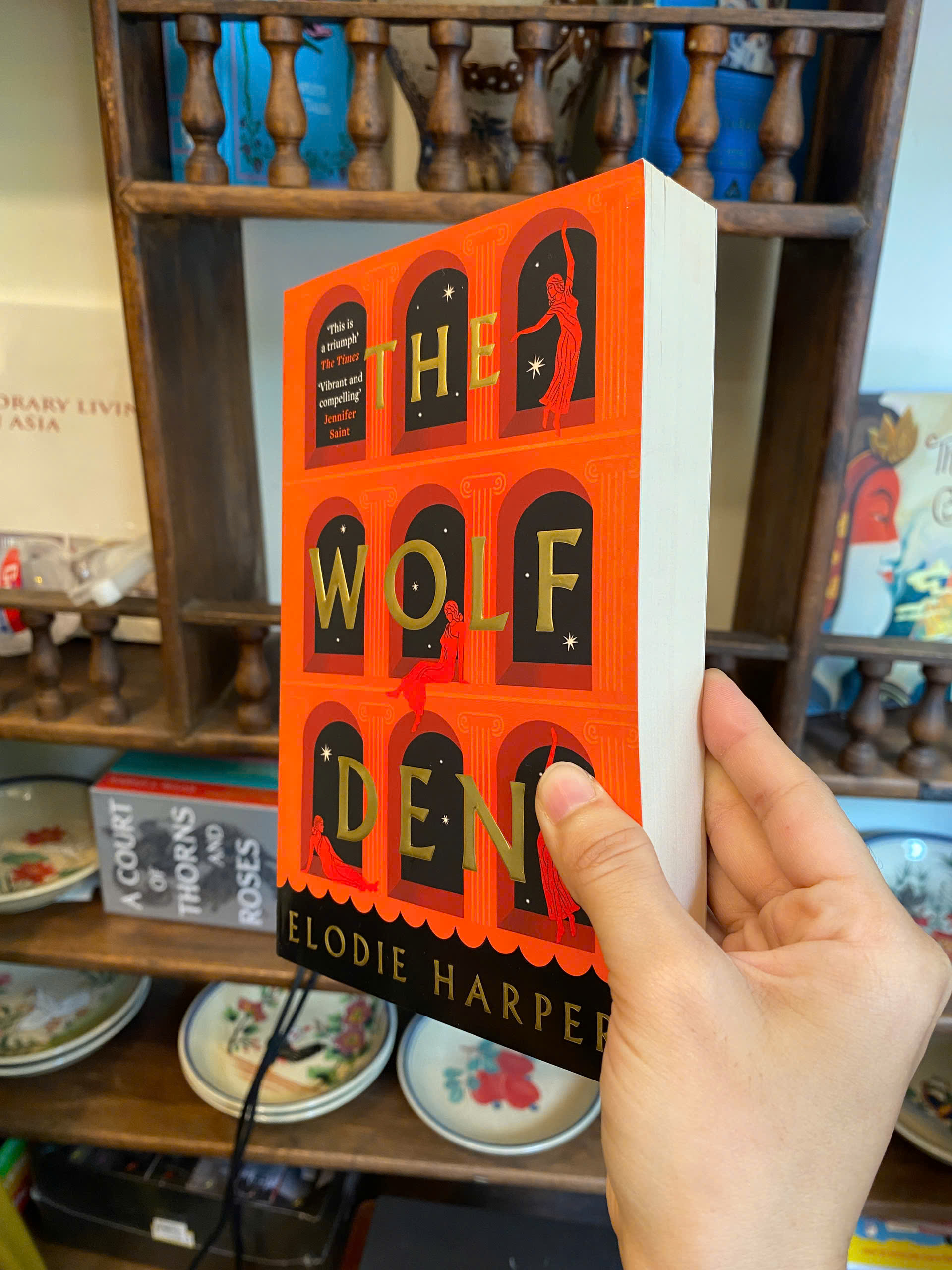 Sách - The Wolf Den by Elodie Harper | English Fantasy Novel - Mythology Book | Sách ngoại văn