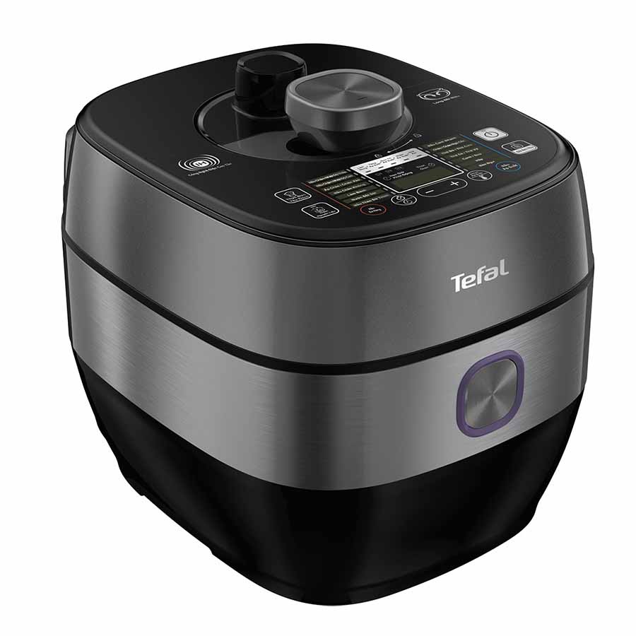 Nồi Áp Suất Tefal CY638868 5L Đen &amp; xám, công suất 1300W - Bảo hành chính hãng 2 năm, hàng nhập khẩu.