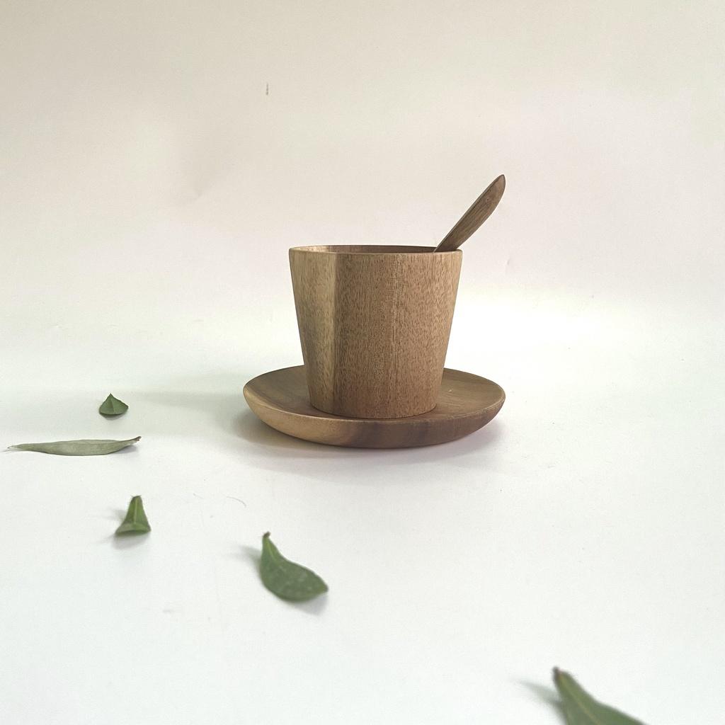 Cốc gỗ/ ly/ Lót ly/ thìa, muỗng gỗ xuất Nhật wooden cups