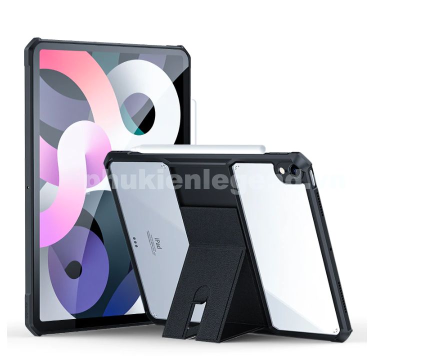 Ốp Lưng Ipad Pro 11 Inch 2020 Xundd, Chống Shock, Mặt Lưng Trong Suốt, Viền Tpu - Đen
