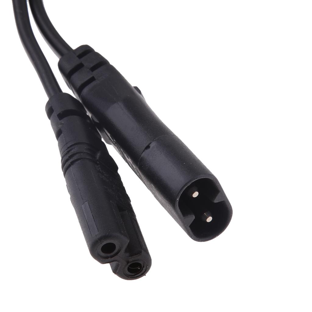 IEC 320 C8 Nam Để C7 Nữ Bộ Chuyển Đổi Nối Dài PDU Dẫn Nguồn 6Ft