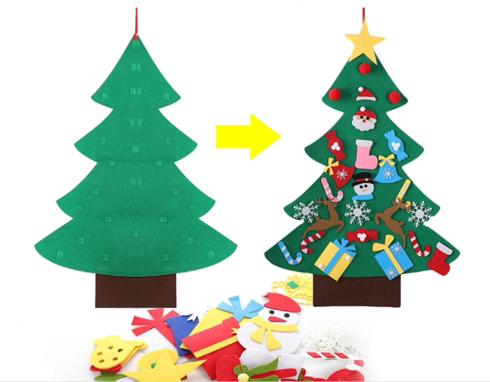 Cây thông vải, cây noel giáng sinh cute xinh xắn