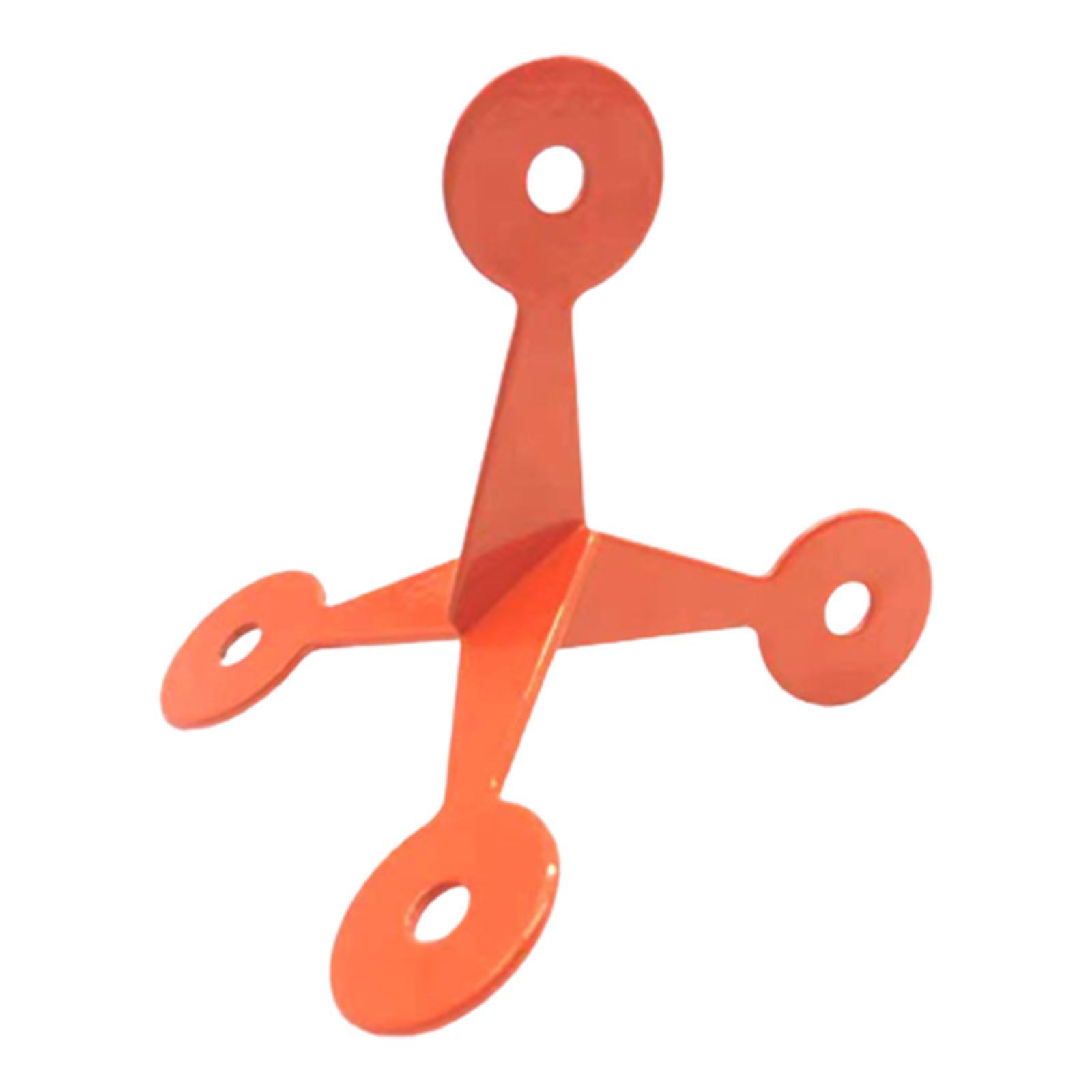 Steel Target, Tumbling Target, Sturdy Funny Toy, Training Aid, , Practice Rotating Target for Indoor, Garden, Yard