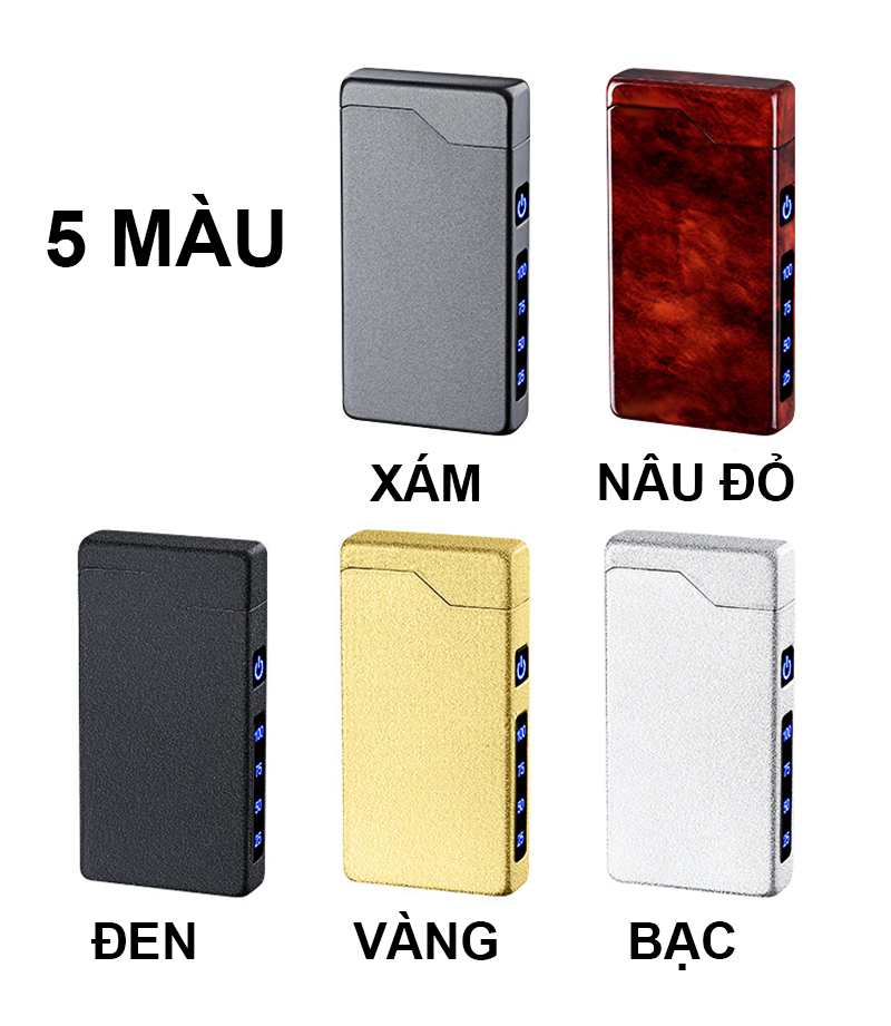 Bật Lửa Điện Tia Plasmas Vân Nhám Cao Cấp - Sạc Điện