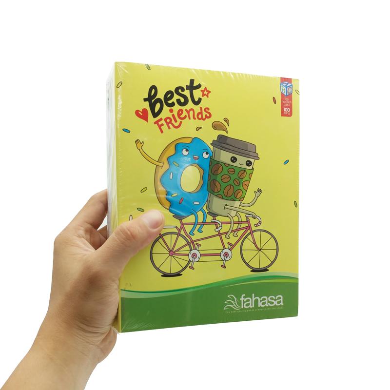 Tập Học Sinh Best Friends - 4 Ô ly 100 Trang ĐL 80gsm - Fahasa 04 (Mẫu Sản Phẩm Ngẫu Giao Ngẫu Nhiên)
