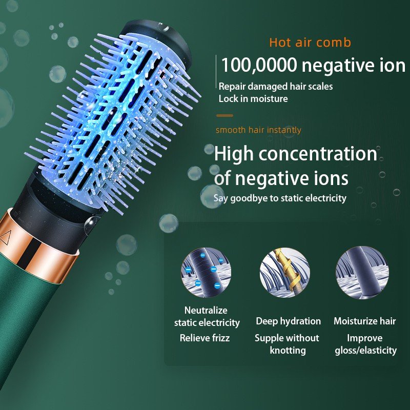 Máy Sấy Tóc Tạo Kiểu 4 in 1 sấy Khô, Duỗi Thẳng ,Uốn Xoăn, Uốn Cụp, Tạo Kiểu Tóc Bồng Bềnh