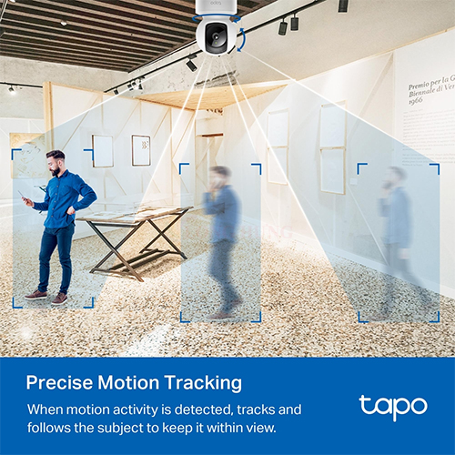 Camera trong nhà TP-Link Tapo Pan/Tilt Home Security Wifi 1080p C202 - Hàng chính hãng