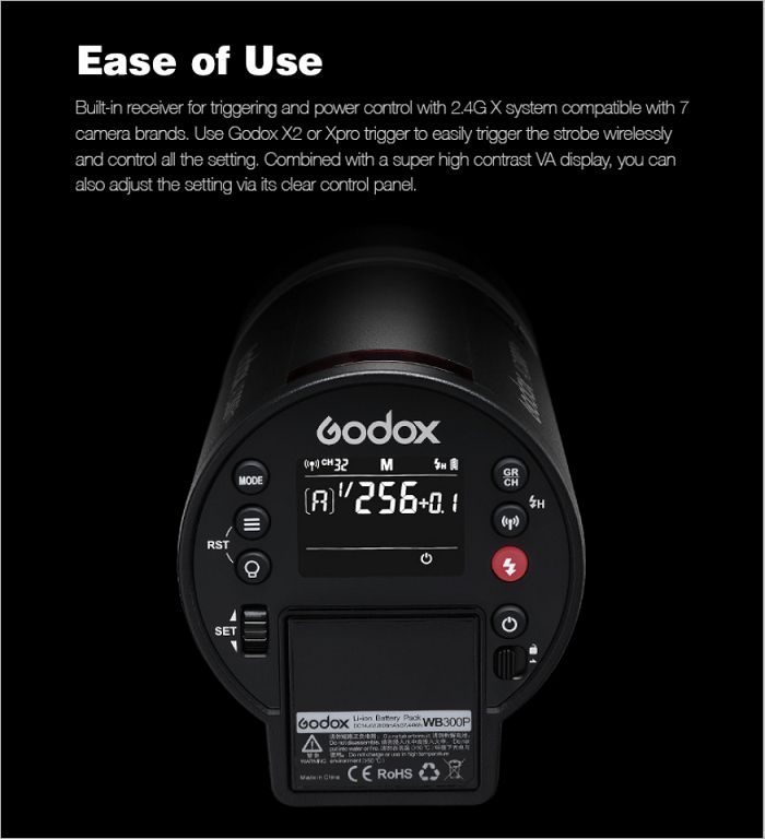 Đèn flash Godox AD300 Pro Hàng Chính Hãng