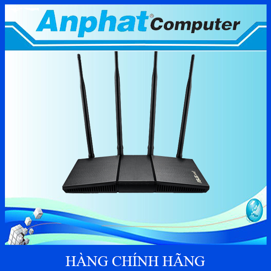 Bộ phát wifi 6 Asus RT-AX1800HP MU-MIMO AiMesh AX1800Mbps (Xuyên tường) - Hàng Chính Hãng