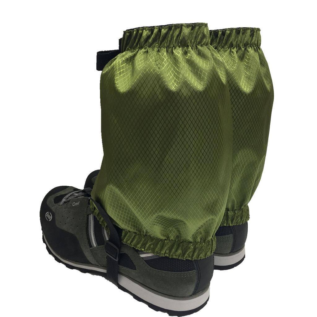4 Pairs Waterproof Low Gaiters for Hiking Camping Running, Protection Leg Guards Boot Cover, Snow Legging