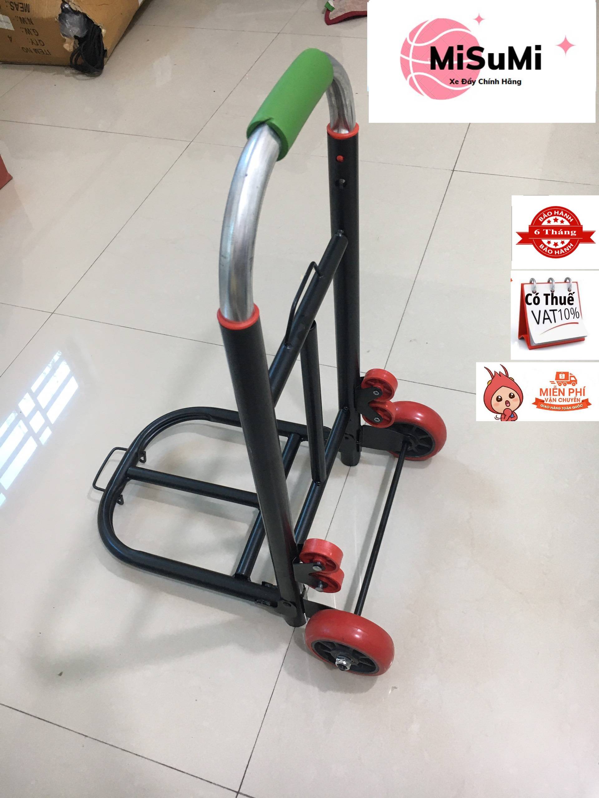 Xe kéo hàng 2 bánh trọng tải 65kg XKT02 2b sắt mới