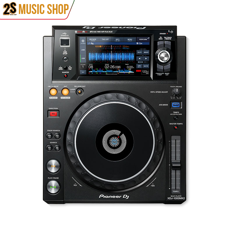 Đầu XDJ 1000MK2 Pioneer DJ - Hàng Chính Hãng