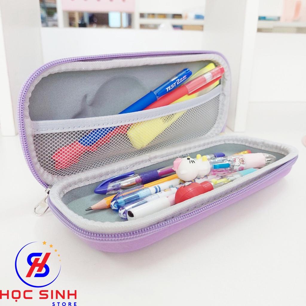 Bóp Đựng Viết Họa Tiết 3D Dễ Thương Nhựa cứng Eva Chống Sốc, Chống Nước Nhiều Mẫu