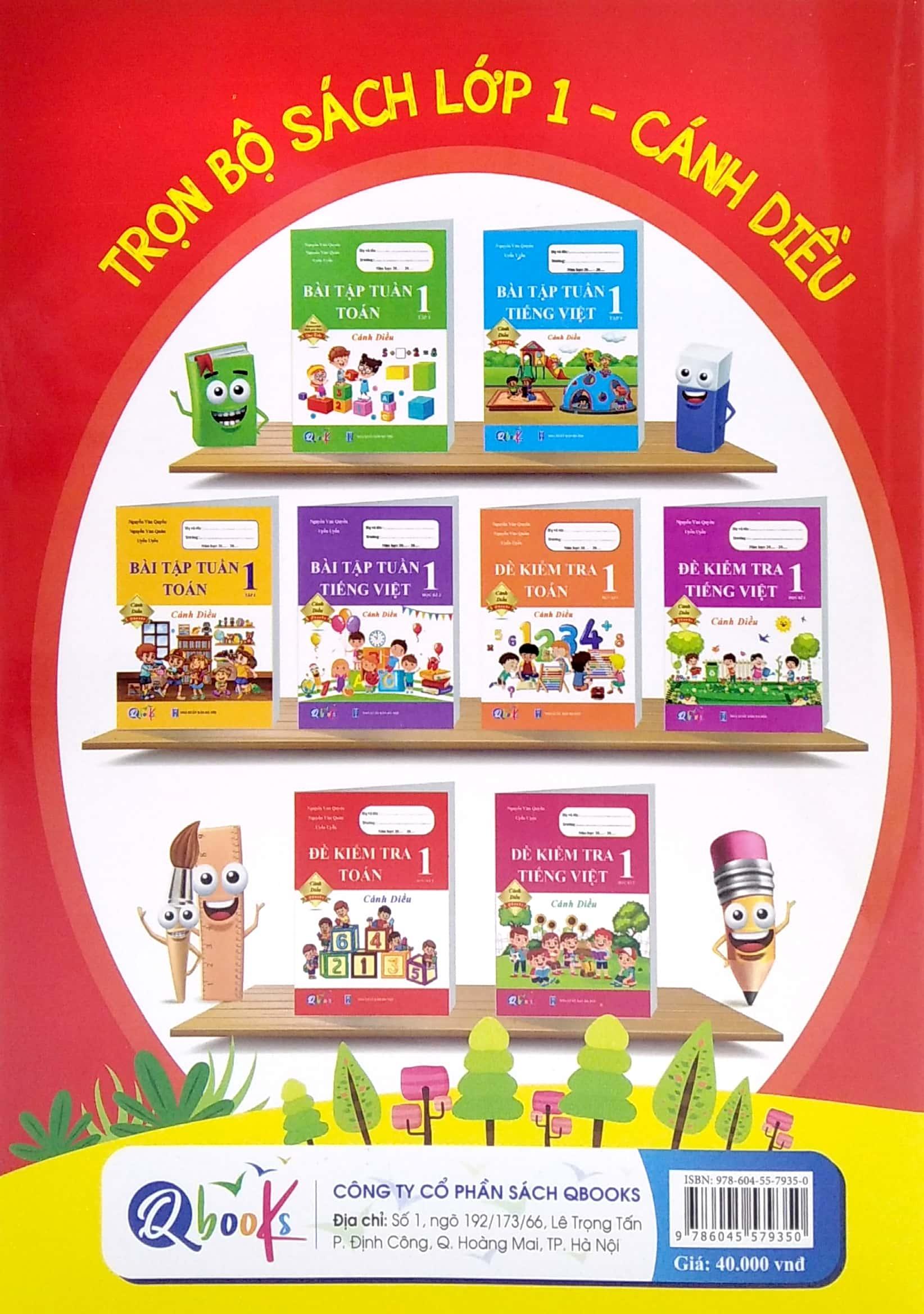 Đề Kiểm Tra Toán Lớp 1 - Học Kì 2
