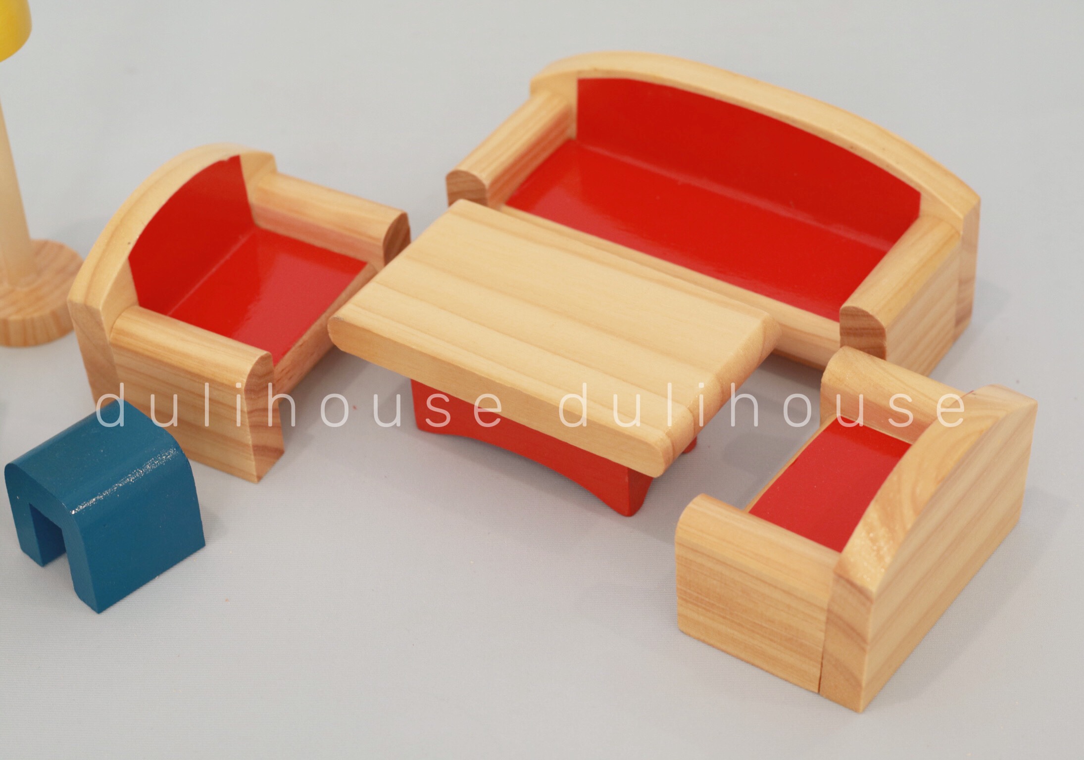 Đồ chơi gỗ phòng khách của bé, kích thích tư duy nhận biết và học hỏi