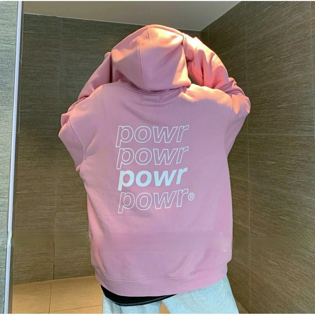Áo Khoác Nỉ Bông POWR Unisex (4 Màu)