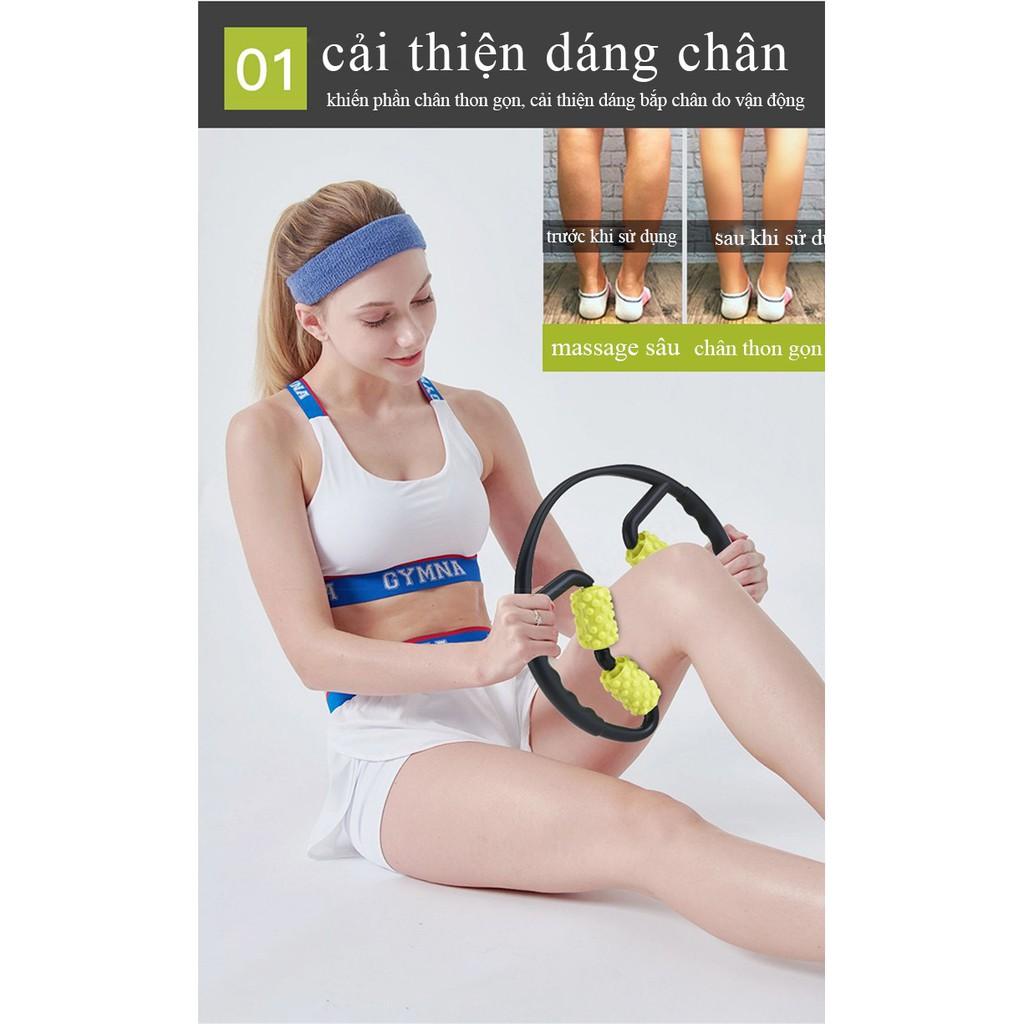Dụng cụ massage toàn thân 360 độ, massage sâu, chân thon gọn, giảm đau nhức của các cơ