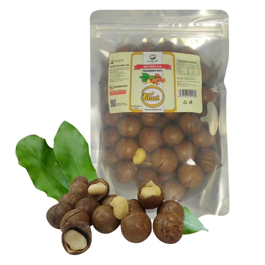 Hạt Mắc Ca Bịch (500g)