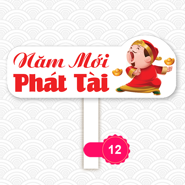 Bảng hashtag Tết - Tất niên MS 12