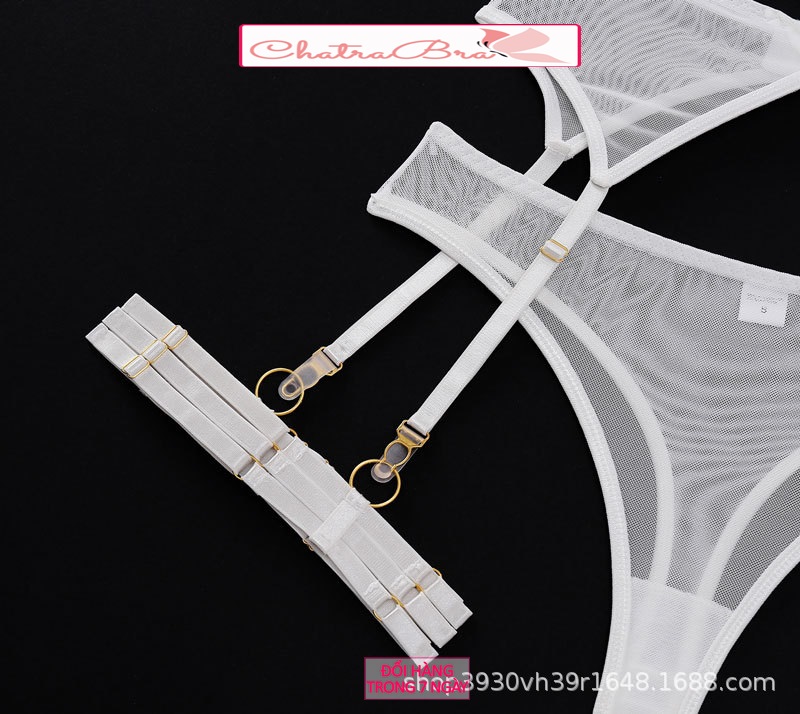 Set bộ đồ lót lingerie lọt khe xuyên thấu cao cấp