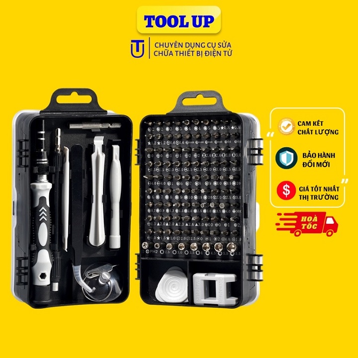 Bộ tua vít từ tính cho dân chuyên sửa chửa điện thoại, laptop, máy tính bảng